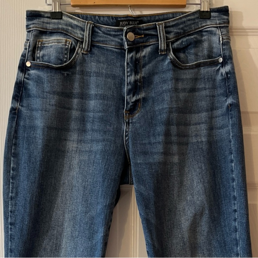Judy Blue Boyfriend Fit Denim Jeans 11/30 Medium Wash